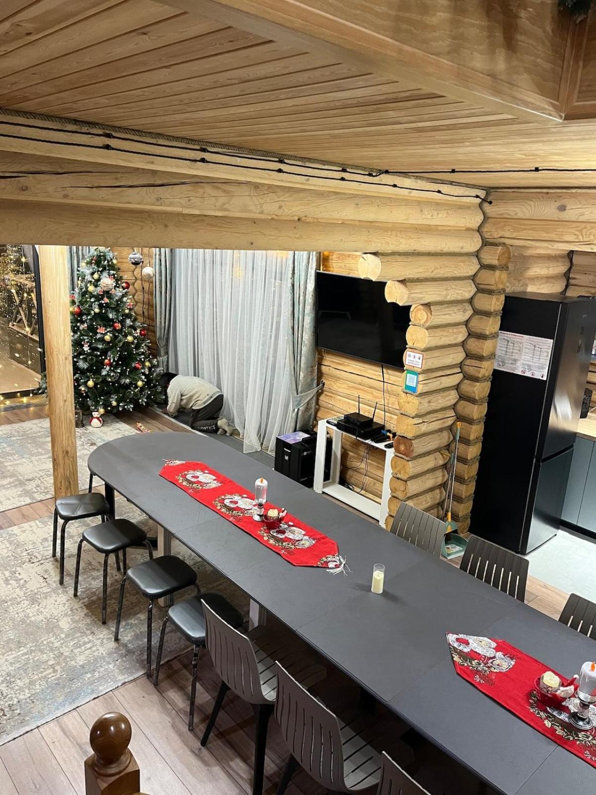 Familyhousetabagan гостевой дом,коттедж в горах для компании с террасой и баней